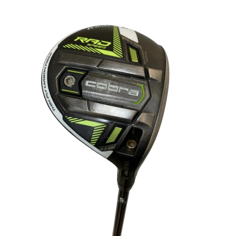 【中古】 コブラ KING RADSPEED 5W(黄色) フェアウェイウッド FW Speeder EVOLUTION for RADSPEED(FW) (フレックスS) メンズ 成人男性用 右利き 右用 C位置づける ゴルフ野球クラブ