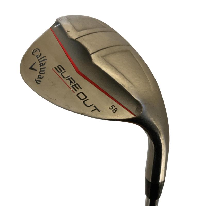 【中古】 キャロウェイ SURE OUT 58° ウェッジ WG NS PRO 950GH (フレックスS) メンズ 男性用 右利き 右用 Cランク ゴルフクラブ