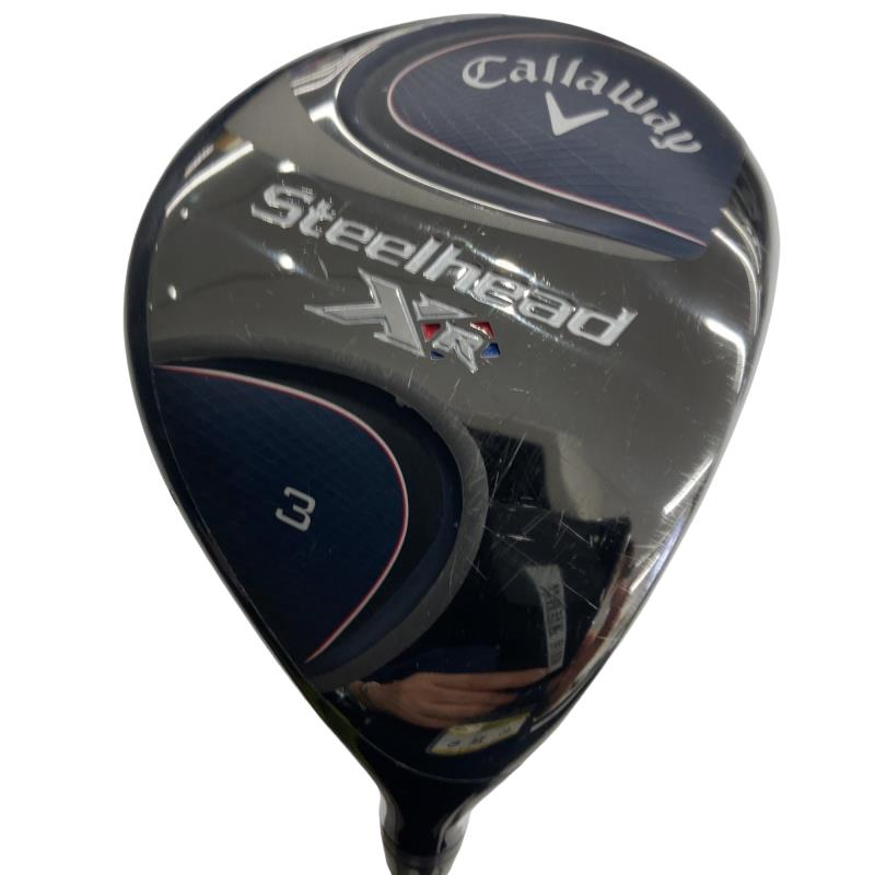 【中古】 キャロウェイ STEELHEAD XR 3W フェアウェイウッド FW 純然たる特注矢がら (フレックスS) メンズ 成人男性用 右利き 右用 C位置づける ゴルフ野球クラブ