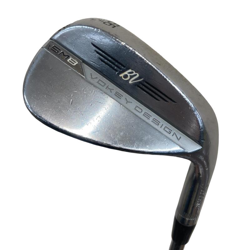 【中古】 タイトリスト VOKEY SPIN MILLED SM8 ツアークロム 56&deg;/14&deg;F ウェッジ WG NS PRO MODUS3 TOUR105 (フレックスS) メンズ 男性用 右利き 右用 Dランク ゴルフクラブ｜ゴルフパートナー 中古クラブ店 10,079円