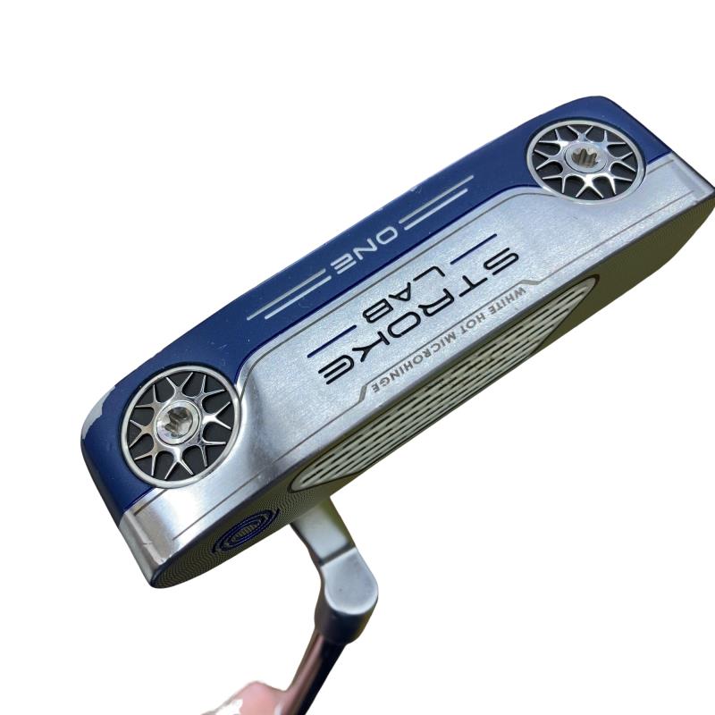 【中古】 オデッセイ STROKE LAB ONE(シルバー/ネイビー) 32インチ レディース パター PT STROKE LAB (フレックスその他) レディース 女性用 右利き 右用 Cランク ゴルフクラブ