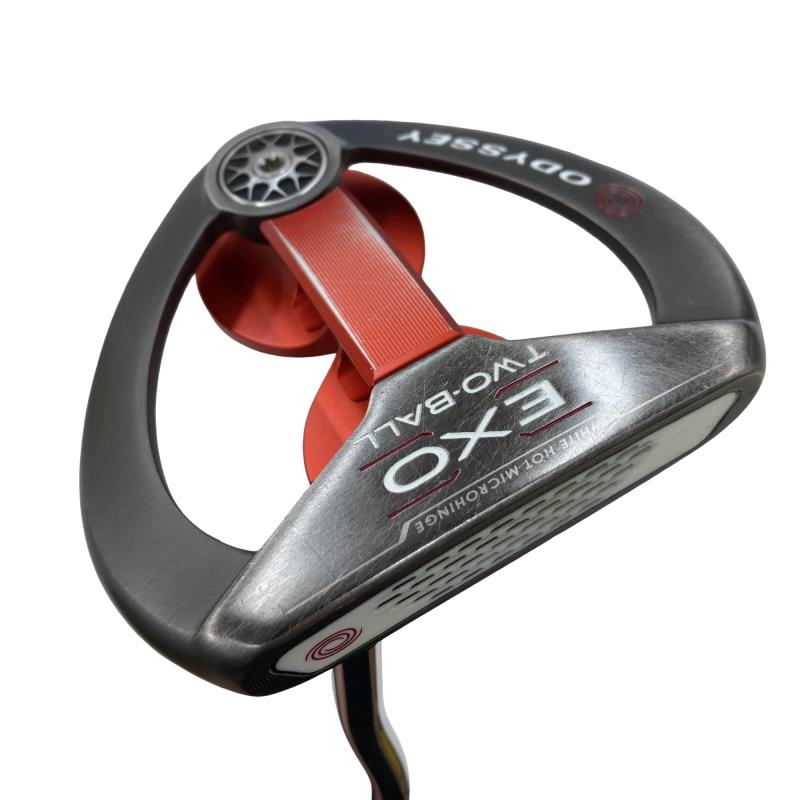【中古】 オデッセイ EXO 2・BALL 34in パター PT スチール写真 (フレックス余分の物) メンズ 成人男性用 右利き 右用 C序列付ける ゴルフ野球クラブ