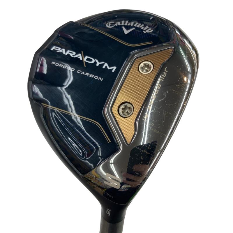 【中古】 キャロウェイ PARADYM 5W フェアウェイウッド FW リシャフト (フレックスその他) メンズ 男性用 右利き 右用 Cランク ゴルフクラブ