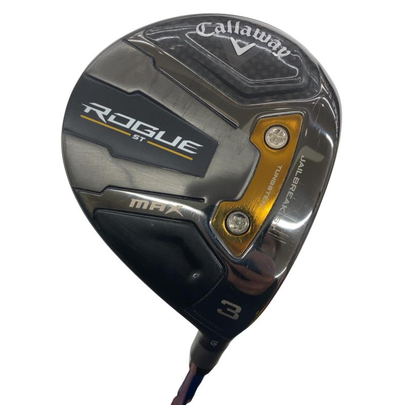【中古】 キャロウェイ ROGUE ST MAX 3W フェアウェイウッド FW SPEEDER NX 50 (フレックスS) メンズ 男性用 右利き 右用 Cランク ゴルフクラブ