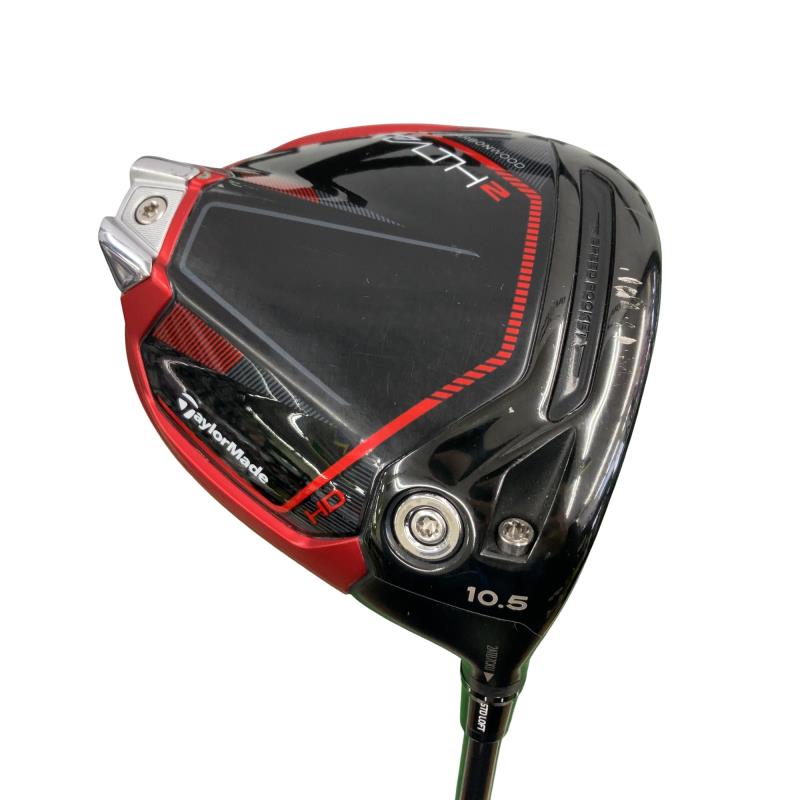 【中古】 テーラーメイド STEALTH2 HD 10.5° ドライバー DR TENSEI RED TM50(STEALTH DR) (フレックスSR) メンズ 男性用 右利き 右用 Cランク ゴルフクラブ