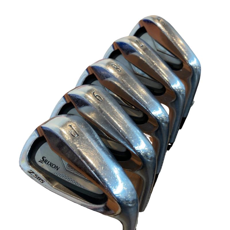 【中古】 ダンロップ SRIXON Z585 6S アイアンセット IR Miyazaki Mahana (フレックスR) メンズ 男性用 右利き 右用 Cランク ゴルフクラブ｜ゴルフパートナー 中古クラブ店