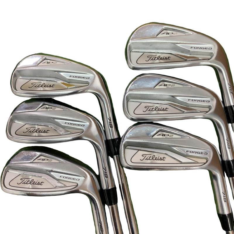 【中古】 タイトリスト Titleist AP2 718 6S アイアンセット IR NS PRO MODUS3 TOUR120 (フレックスS) メンズ 男性用 右利き 右用 Cランク ゴルフクラブ