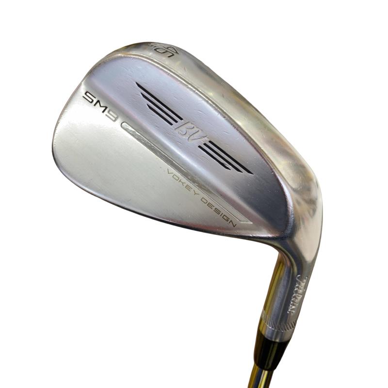 【中古】 タイトリスト VOKEY SPIN MILLED SM9 ツアークロム 46°/10°F ウェッジ WG NS PRO 950GH neo (フレックスS) メンズ 男性用 右利き 右用 Cランク ゴルフクラブ