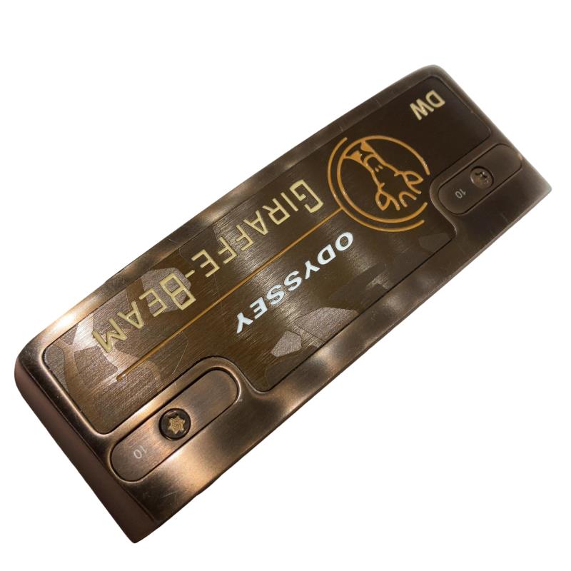 【中古】 オデッセイ GIRAFFE-BEAM DOUBLE WIDE 34in パター PT STROKE LAB 90 スチール写真 (フレックス余分の物) メンズ 成人男性用 右利き 右用 B位置付ける ゴルフ野球クラブ スポーツ・アウトドア-メンズクラブ