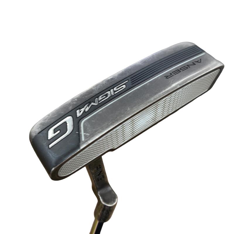 【中古】 ピン SIGMA G ANSER 33in(PP60) パター PT スチール写真 (フレックス余分の物) メンズ 成人男性用 右利き 右用 D序列付ける ゴルフ野球クラブ