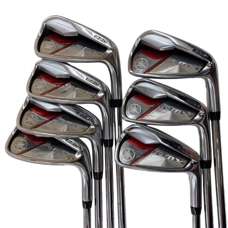【中古】 ヤマハ RMX 220 8S アイアン書き割り IR N.S.PRO RMX 95 (フレックスS) メンズ 成人男性用 右利き 右用 C位置づける ゴルフ野球クラブ