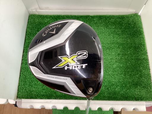 【中古】 キャロウェイ X2 HOT  9° １番ウッド DR リシャフト (フレックス余分の物) メンズ 成人男性用 右利き 右用 C序列付ける ゴルフ野球クラブ