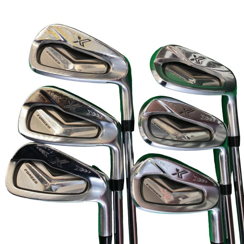 【中古】 ダンロップ XXIO(2020) eks 8S アイアン仕掛ける IR 完全無欠特注立て坑 (フレックスS) メンズ 成人男性用 右利き 右用 C序列付ける ゴルフ野球クラブ