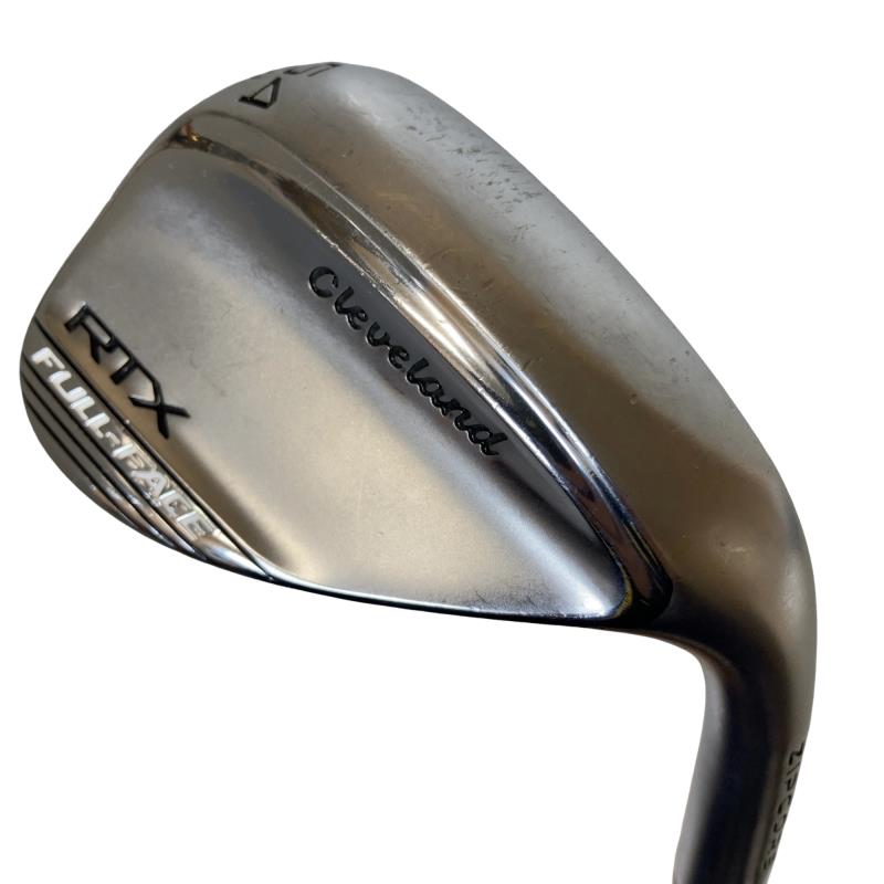 【中古】 クリーブランド Cleveland RTX ZIPCORE FULL-FACE 54°/09° ウェッジ WG 純正特注シャフト (フレックスS) メンズ 男性用 右利き 右用 Cランク ゴルフクラブ