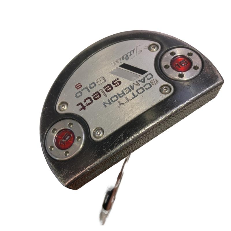 【中古】 タイトリスト SCOTTY CAMERON select GoLo S 34in パター PT スチール写真 (フレックス余分の物) メンズ 成人男性用 右利き 右用 C序列付ける ゴルフ野球クラブ