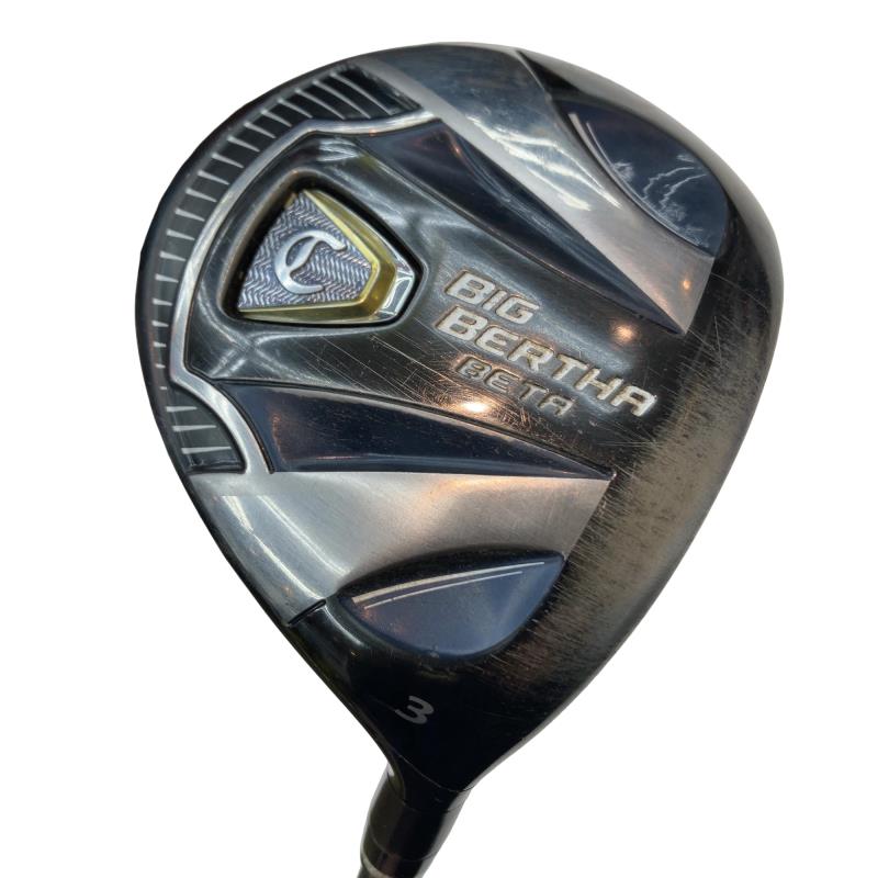 【中古】 キャロウェイ BIG BERTHA(2016) BETA 3W フェアウェイウッド FW GP for BIG BERTHA(フェアウェイ) (フレックスS) メンズ 男性用 右利き 右用 Cランク ゴルフクラブ