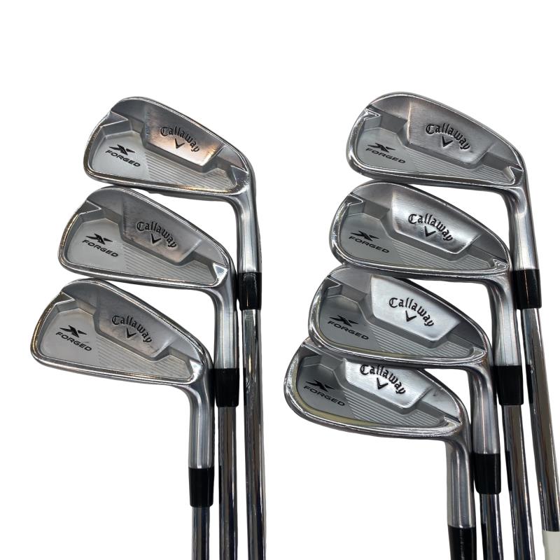 【中古】 キャロウェイ X FORGED STAR(2021) 7S アイアン仕掛ける IR NS PRO MODUS3 TOUR105 (フレックスS) メンズ 成人男性用 右利き 右用 C価値づける ゴルフ野球クラブ