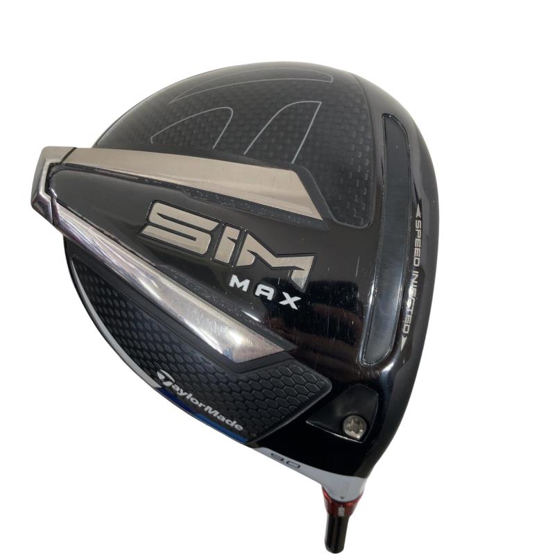 【中古】 テーラーメイド SIM MAX 9° ドライバー DR リシャフト (フレックスその他) メンズ 男性用 右利き 右用 Cランク ゴルフクラブ