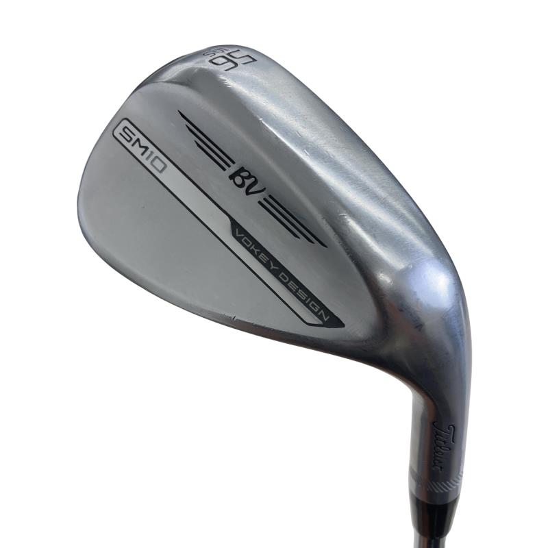 【中古】 タイトリスト VOKEY SPIN MILLED SM10 周遊旅行Cr 56°/10°S ウェッジ WG Dynamic Gold (フレックスS) メンズ 成人男性用 右利き 右用 C価値づける ゴルフ野球クラブ