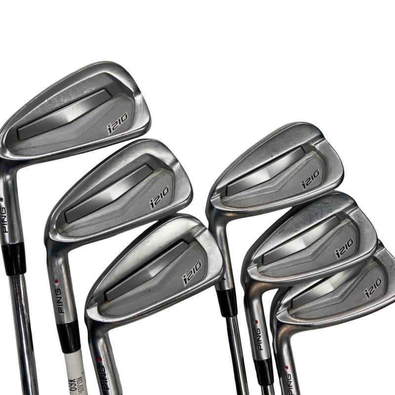 【中古】 ピン i210 8S レフティ アイアン仕掛ける IR NS PRO MODUS3 TOUR105 (フレックスS) メンズ 成人男性用 左ぎっちょ レフティ 左用 C価値づける ゴルフ野球クラブ