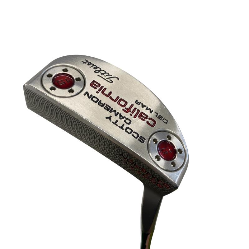 【中古】 タイトリスト SCOTTY CAMERON California DEL MAR(2012) 34in レフティ パター PT スチール写真 (フレックス余分の物) メンズ 成人男性用 左ぎっちょ レフティ 左用 C価値づける ゴルフ野球クラブ