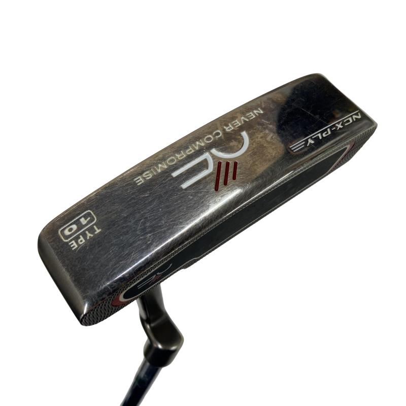 【中古】 ネバーコンプロマイズ NCX-PLY TYPE 10 34in パター PT スチール写真 (フレックス余分の物) メンズ 成人男性用 右利き 右用 D序列付ける ゴルフ野球クラブ ゴルフ-クラブ