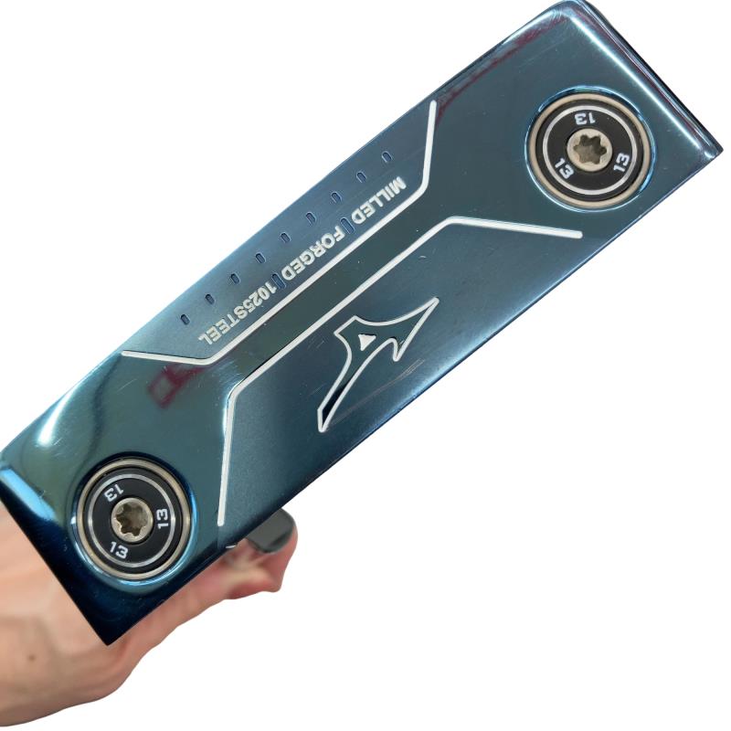【中古】 ミズノ M.CRAFT 1 ブルー 34インチ パター PT スチール (フレックスその他) メンズ 男性用 右利き 右用 Cランク ゴルフクラブ