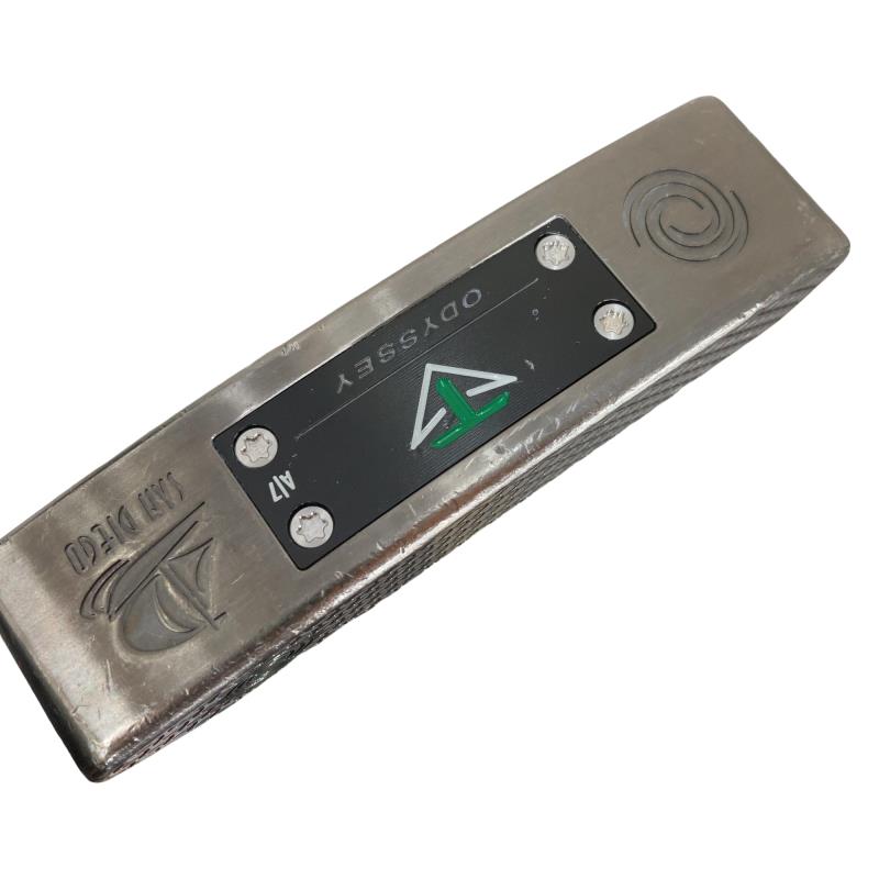 【中古】 オデッセイ TOULON DESIGN SAN DIEGO(2019) 34in パター PT スチール写真 (フレックス余分の物) メンズ 成人男性用 右利き 右用 D位置づける ゴルフ野球クラブ