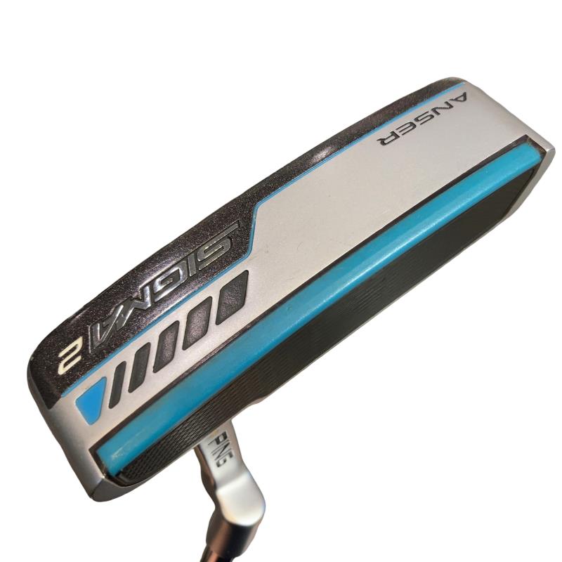 【中古】 ピン SIGMA 2 ANSER ステルス 34インチ(PP58) パター PT スチール (フレックスその他) メンズ 男性用 右利き 右用 Cランク ゴルフクラブ