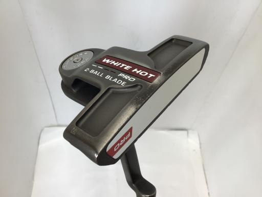 【中古】 オデッセイ WHITE HOT PRO 2・BALL BLADE 34インチ パター PT スチール (フレックスその他) メンズ 男性用 右利き 右用 Dランク ゴルフクラブ