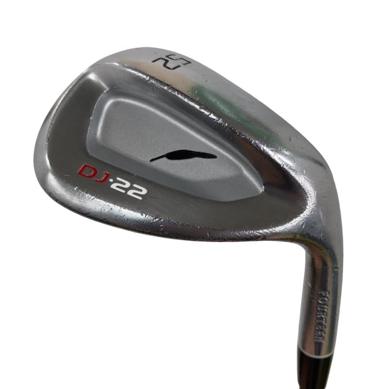 【中古】 フォーティーン DJ-22 52° ウェッジ WG FT 61w (フレックスその他) メンズ 男性用 右利き 右用 Cランク ゴルフクラブ