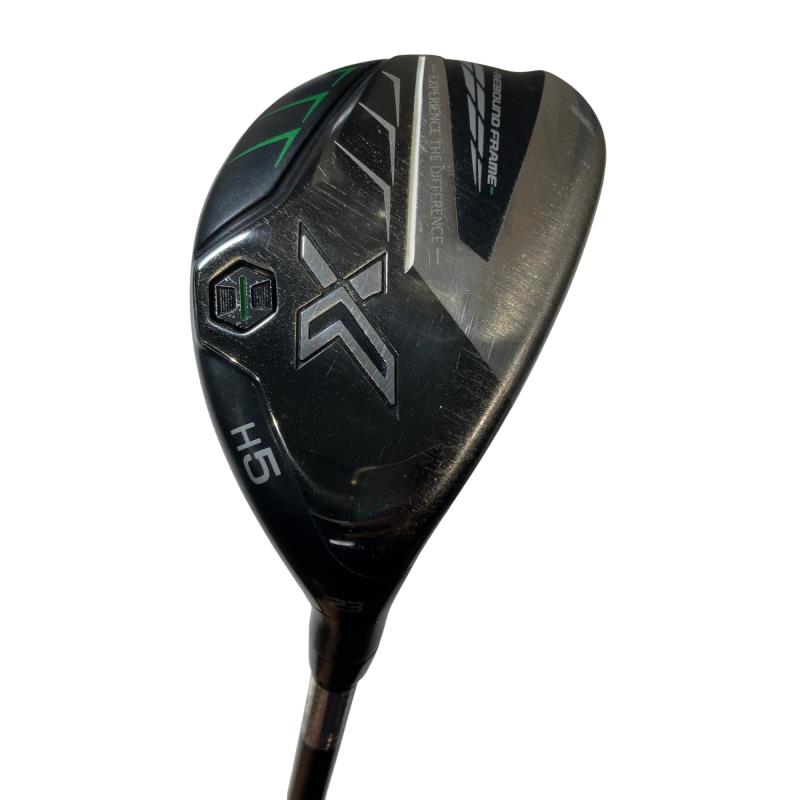【中古】 ダンロップ XXIO(2022) eks H5 ユーティリティ UT Miyazaki AX-2(HB) (フレックスS) メンズ 男性用 右利き 右用 Cランク ゴルフクラブ