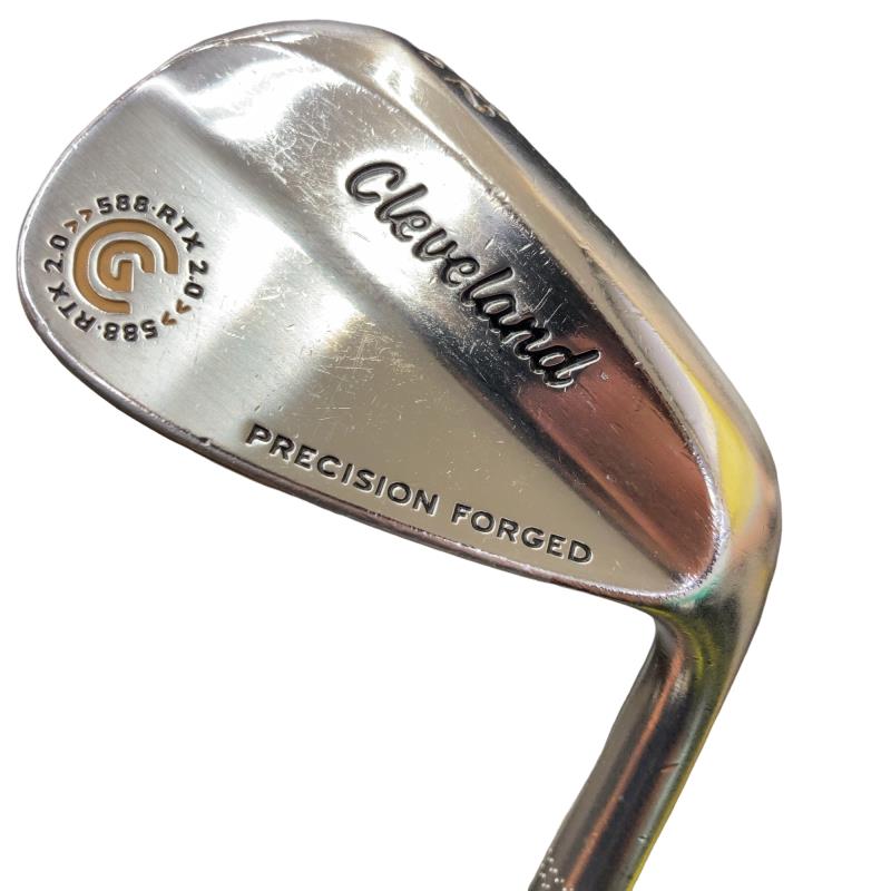 【中古】 クリーブランド Cleveland 588 RTX 2.0 PRECISION FORGED 52°/10° ウェッジ WG Dynamic Gold (フレックスS) メンズ 成人男性用 右利き 右用 C序列付ける ゴルフ野球クラブ