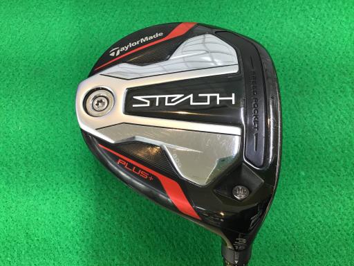 【中古】 テーラーメイド STEALTH PLUS+ 3W フェアウェイウッド FW リシャフト (フレックスその他) メンズ 男性用 右利き 右用 Cランク ゴルフクラブ