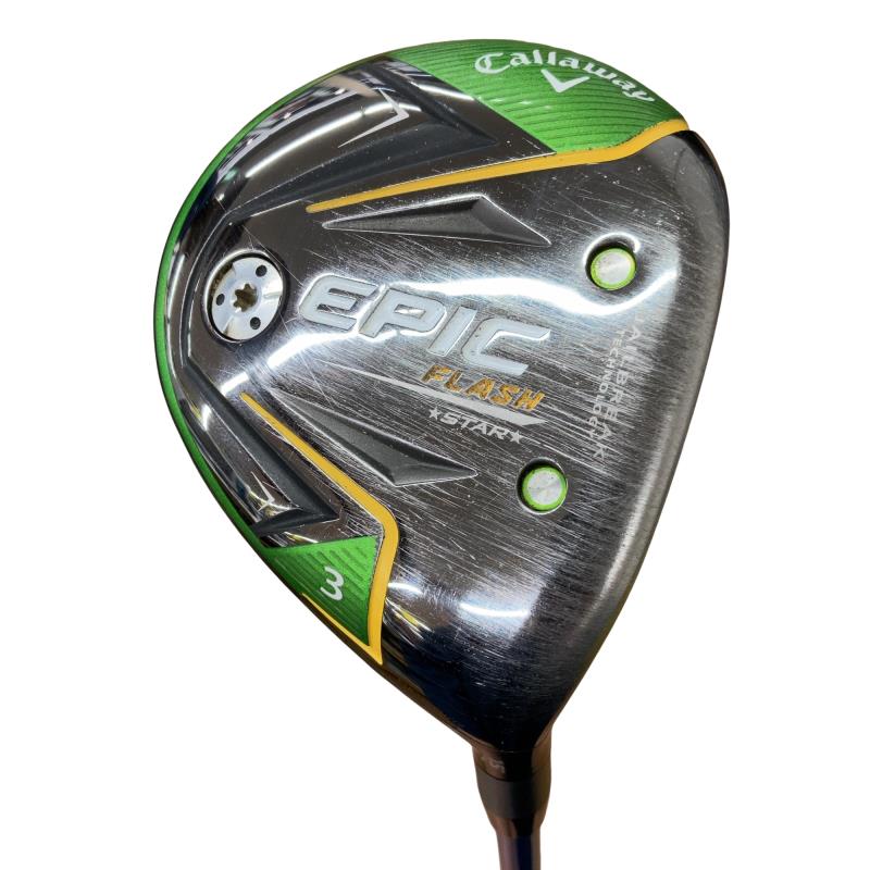 【中古】 キャロウェイ EPIC FLASH STAR 3W フェアウェイウッド FW Speeder EVOLUTION V FW 50 (フレックスS) メンズ 男性用 右利き 右用 Cランク ゴルフクラブ