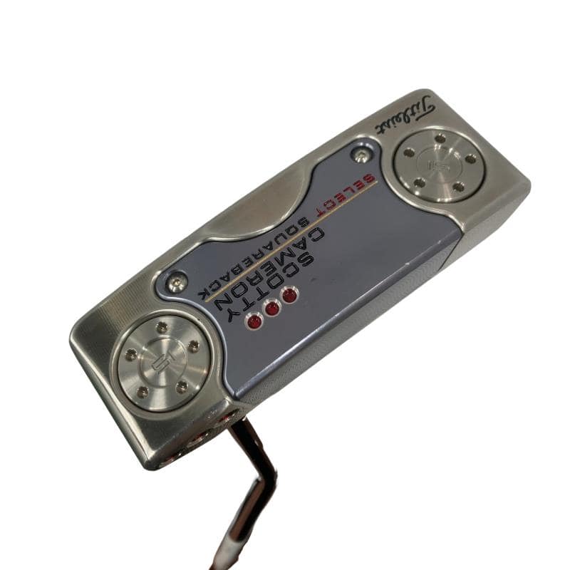 【中古】 タイトリスト SCOTTY CAMERON select SQUAREBACK(2018) 34インチ パター PT スチール (フレックスその他) メンズ 男性用 右利き 右用 Bランク ゴルフクラブ｜ゴルフパートナー 中古クラブ店