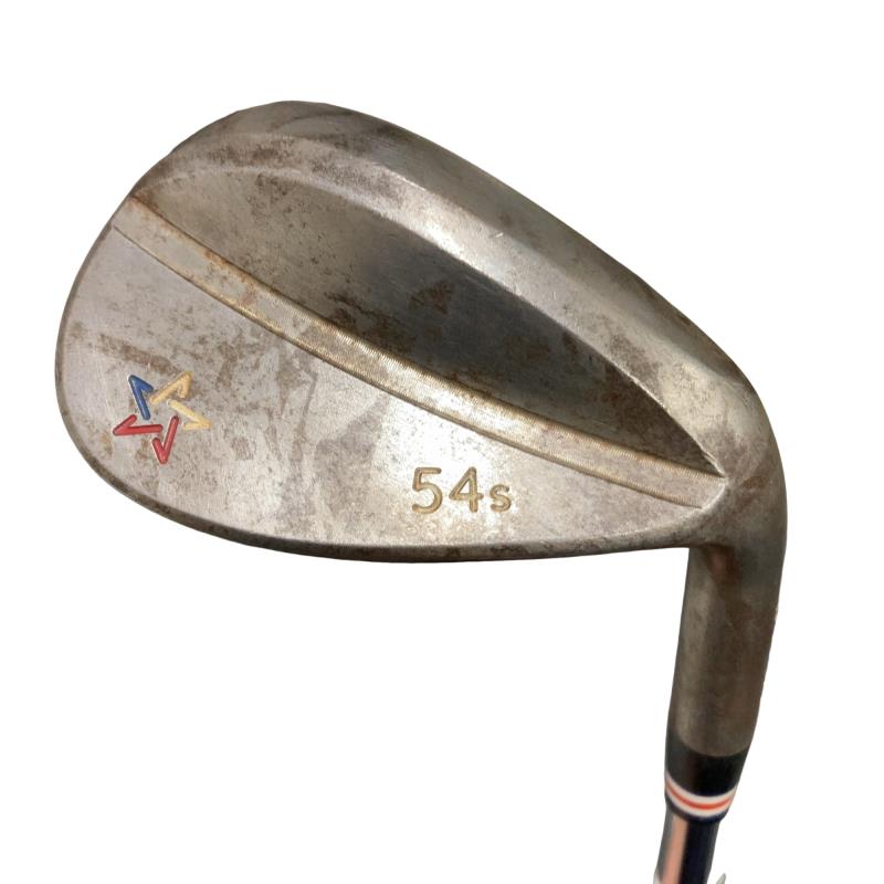【中古】 アーティザンゴルフ ARTISAN ノンメッキ 54°S ウェッジ WG 純正特注シャフト (フレックスS) メンズ 男性用 右利き 右用 Cランク ゴルフクラブ