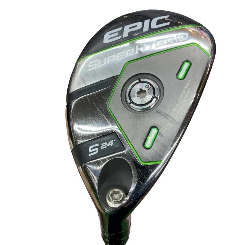 【中古】 キャロウェイ EPIC SUPER HYBRID U5 ユーティリティ UT Diamana 55 for CW(2021 EPIC UT) (フレックスR) メンズ 男性用 右利き 右用 Cランク ゴルフクラブ