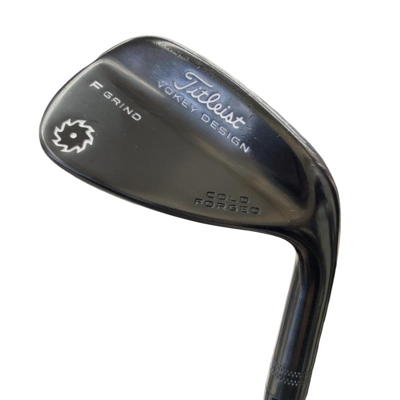 【中古】 タイトリスト VOKEY COLD FORGED(2015) ブラック 50°/08°F ウェッジ WG Dynamic Gold (フレックスS) メンズ 男性用 右利き 右用 Cランク ゴルフクラブ