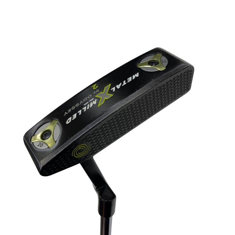 【中古】 オデッセイ METAL-X MILLED #2 34in パター PT スチール写真 (フレックス余分の物) メンズ 成人男性用 右利き 右用 C位置づける ゴルフ野球クラブ
