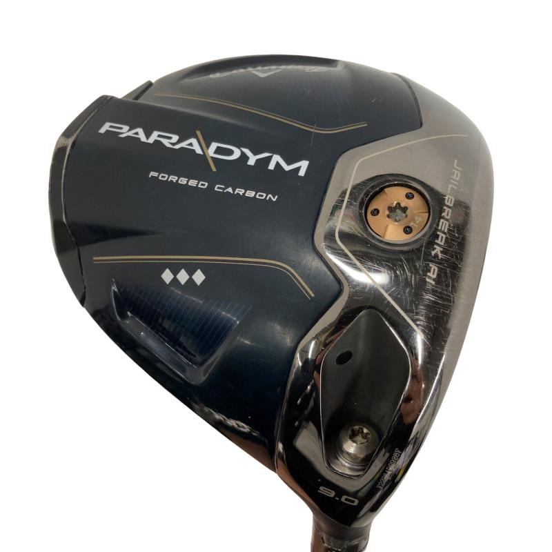 【中古】 キャロウェイ PARADYM ◆◆◆ 9° ドライバー DR リシャフト (フレックスその他) メンズ 男性用 右利き 右用 Cランク ゴルフクラブ
