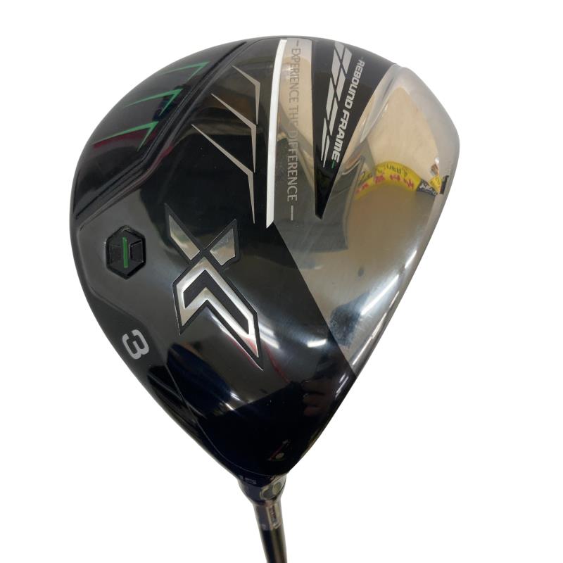 【中古】 ダンロップ XXIO(2022) eks 3W フェアウェイウッド FW Miyazaki AX-2(FW) (フレックスS) メンズ 男性用 右利き 右用 Bランク ゴルフクラブ
