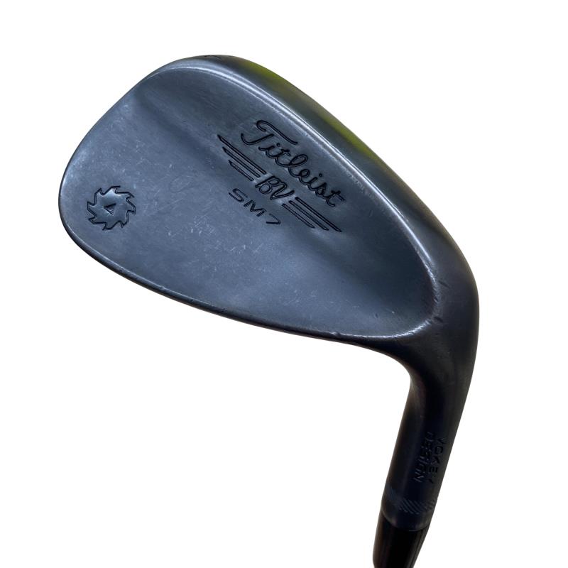 【中古】 タイトリスト VOKEY SPIN MILLED SM7 ジェットブラック 54°/14°F ウェッジ WG NS PRO MODUS3 TOUR120 (フレックスS) メンズ 男性用 右利き 右用 Cランク ゴルフクラブ