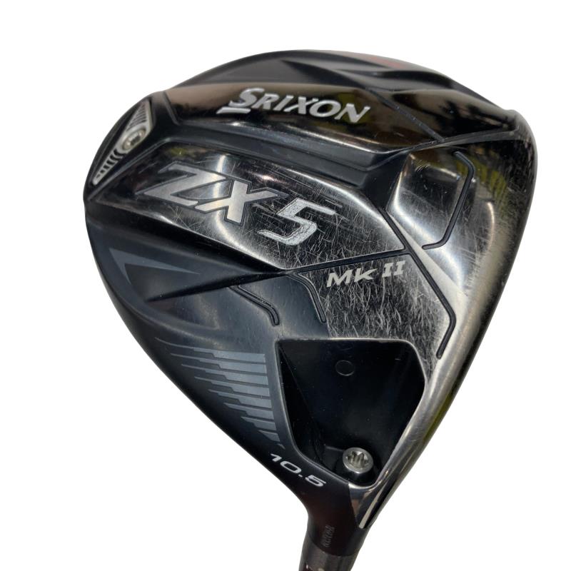 【中古】 ダンロップ SRIXON ZX5 Mk II 10.5° ドライバー DR 純正特注シャフト (フレックスS) メンズ 男性用 右利き 右用 Cランク ゴルフクラブ