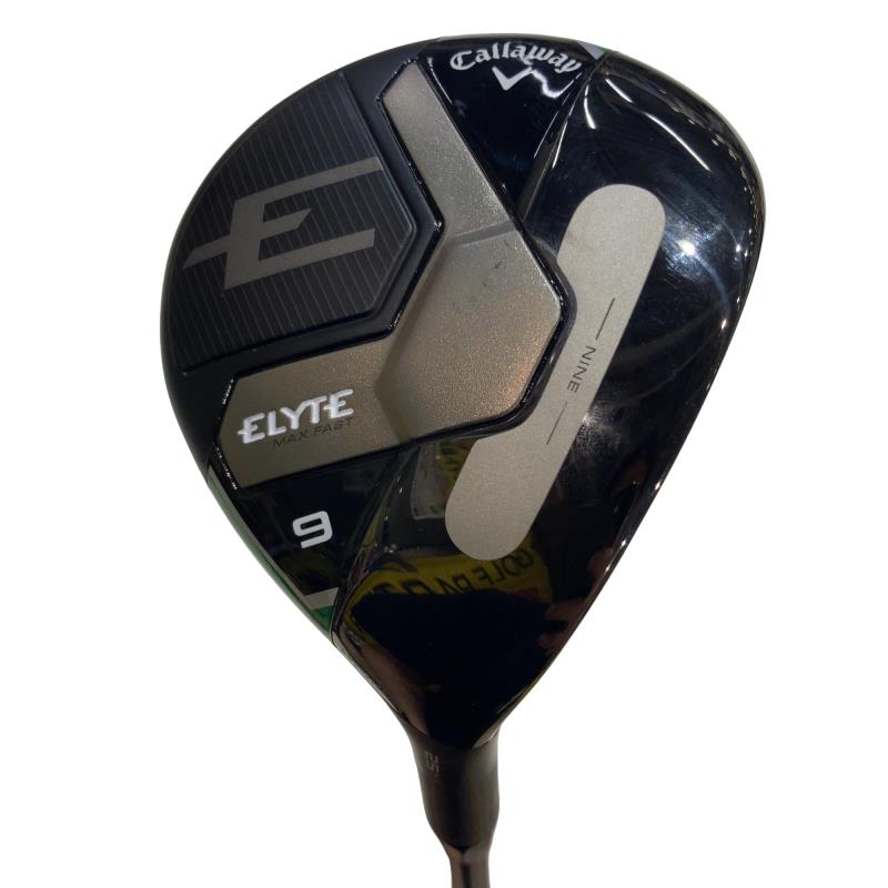 【中古】 キャロウェイ ELYTE MAX FAST 9W フェアウェイウッド FW 純正特注シャフト (フレックスR) メンズ 男性用 右利き 右用 Cランク ゴルフクラブ
