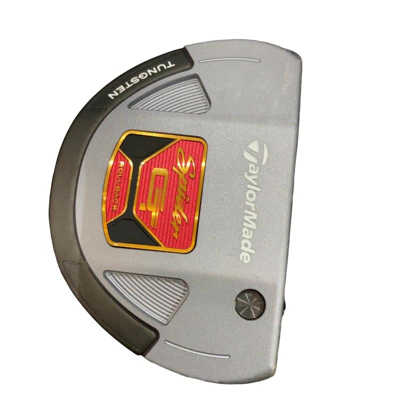 【中古】 テーラーメイド Spider GT ROLLBACK SILVER スモールスラント 34インチ パター PT スチール (フレックスその他) メンズ 男性用 右利き 右用 Cランク ゴルフクラブ