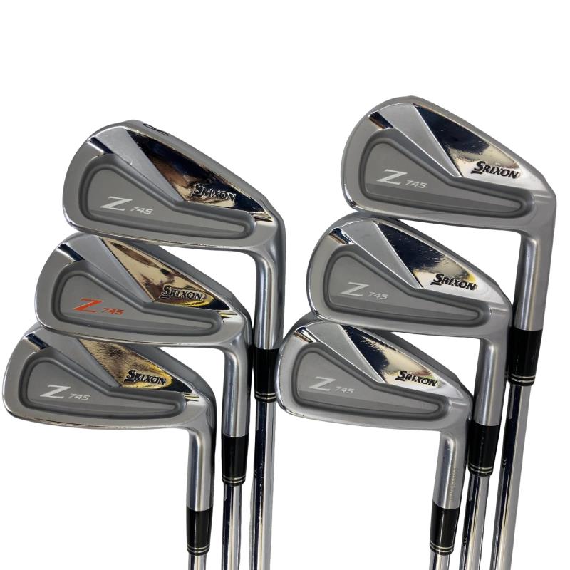 【中古】 ダンロップ SRIXON Z745 6S アイアンセット IR NS PRO 980GH D.S.T (フレックスS) メンズ 男性用 右利き 右用 Cランク ゴルフクラブ