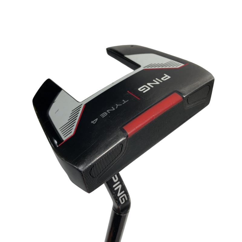 【中古】 ピン PING TYNE 4(2021) 34インチ(PP58) パター PT スチール (フレックスその他) メンズ 男性用 右利き 右用 Dランク ゴルフクラブ