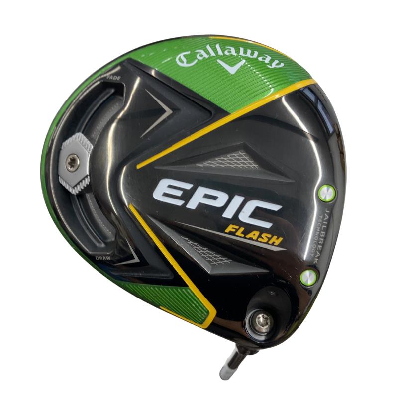 【中古】 キャロウェイ EPIC FLASH  9° １番ウッド DR 純然たる特注矢がら (フレックスS) メンズ 成人男性用 右利き 右用 C位置づける ゴルフ野球クラブ