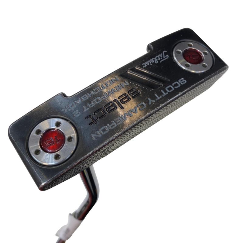 【中古】 タイトリスト SCOTTY CAMERON select NEWPORT 2 NOTCHBACK 34in パター PT スチール写真 (フレックス余分の物) メンズ 成人男性用 右利き 右用 C位置付ける ゴルフ野球クラブ クラブ-ゴルフ